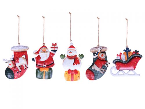 Декоративна прикраса в асортименті 12х10см (Метал)