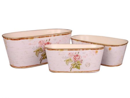 Набір кашпо 3 шт.: 11,13,15 см