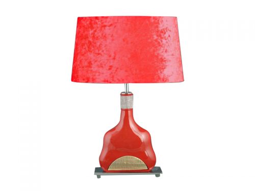 Світильник з абажуром