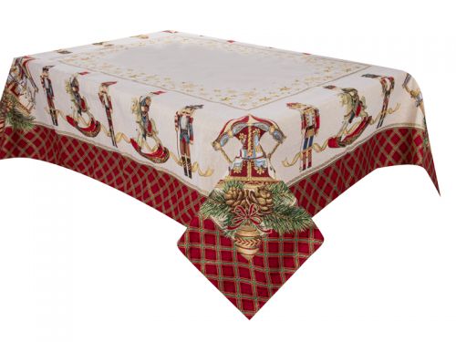 Скатертина гобелен "Лускунчик" 140х180см ("Brienz")