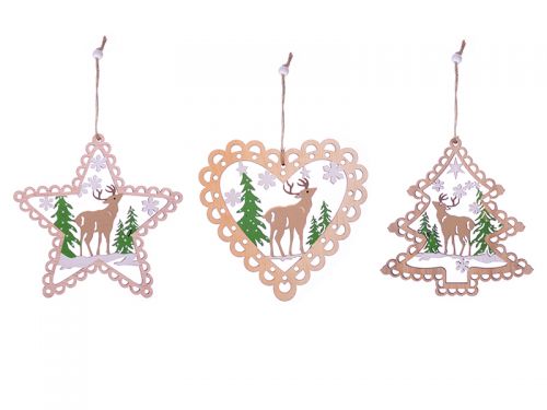 Декоративна прикраса в асортименті 10,5 см