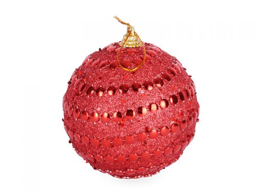 Набір ялинкових кульок 3шт, 8см