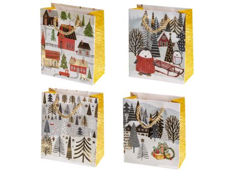 Подарунковий пакет 12х16х9 см (папір)