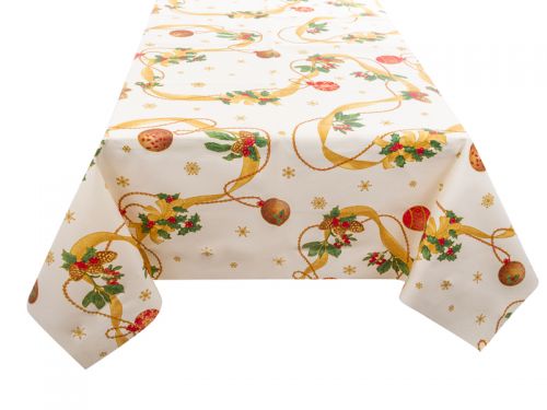 Скатертина водовідштовхувальна   "LAZOS BEIG" 140Х180СМ