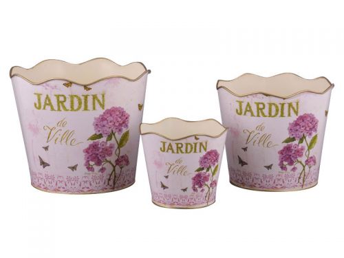 Набір кашпо 3 шт.: 11,15,18 см