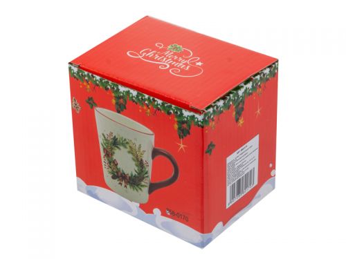 Кружка "Різдвяний Вінок" 330мл.