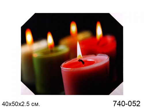 Панно декоративне 30X40X1.8CM (з підсвіткою)