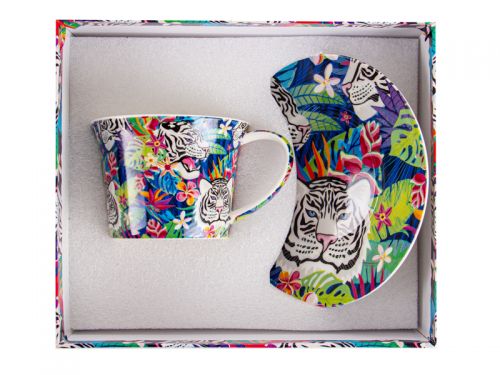 Чайний набір "ANIMAL COLORS" 2пр 220 мл