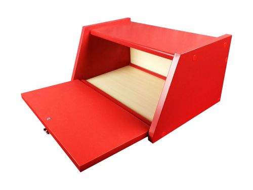 Хлібниця дерев'яна "Modern" 455х300х210 мм, червона