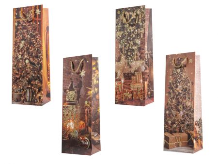 Подарунковий пакет 12х35х9 см (папір)