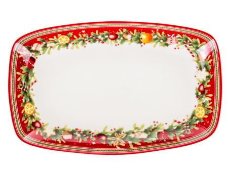 Блюдо Christmas Collection 30х19 СМ.