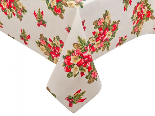 Скатертина водовідштовхувальна   "PINAS BEIG" 140Х180СМ