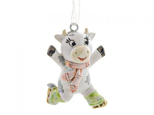 Фігурка декоративна "Корівка" 4х6,5см