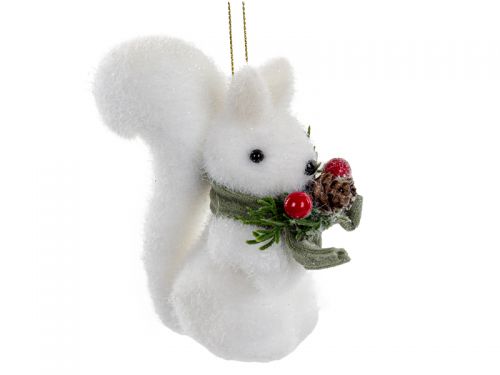 Фігурка Білочка 11 см білий (пластик)