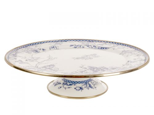 ТОРТІВНИЦЯ ЕМАЛЬОВАНА "BUTTERFLY" ELMANI З КРИШКОЮ НА НІЖЦІ, ДІАМЕТР=30СМ