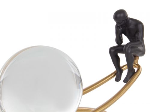 Статуетка «Баланс» 20х45 см (метал/кришталь/полістоун)