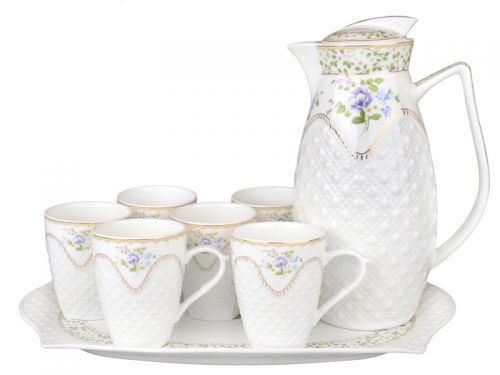 Чайний набір на підносі 8 пр. "Эмілі"