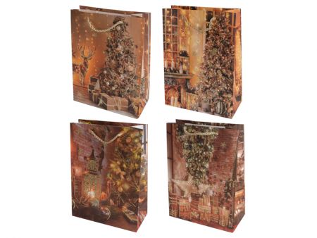 Подарунковий пакет 18х24х8,5 см (папір)