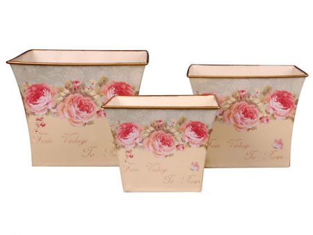Набір кашпо 3 шт.: 11,13,16 см