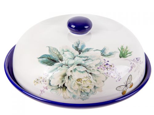 Блюдо з кришкою "Флер" 23 см.