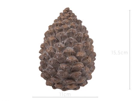 Фігурка декоративна «Шишка» 11х11х15,5 см