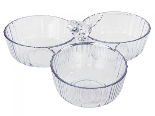 Блюдо для снеків "Пташка" акрилова