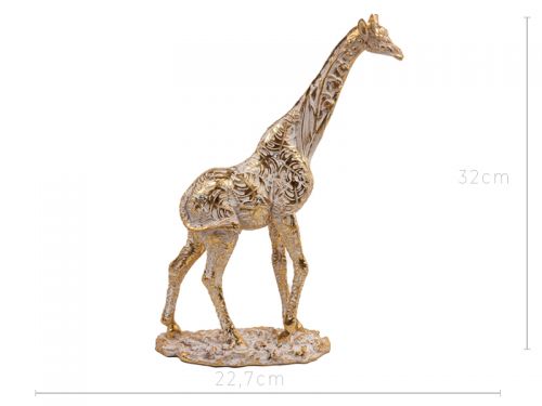 Фігурка декоративна «Жираф» 22х7х32 см