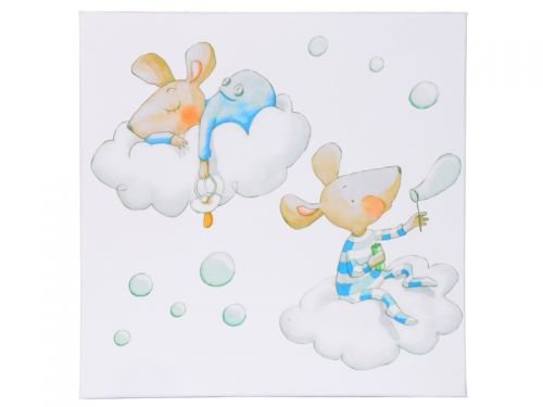 Набір з 2-х тарілок "Хлопчик-мишеня" 19см