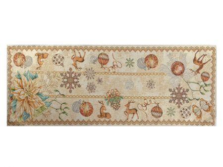 Ранер гобелен TINSEL LUREX 54x140см