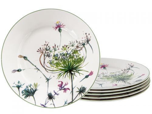 Набір тарілок "Muze Garden" 6 шт 19 см