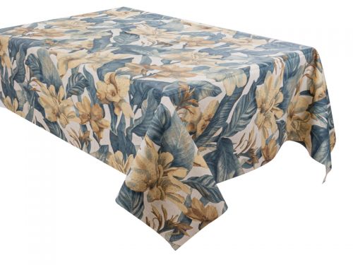 Скатертина водовідштовхувальна "VERSALLES FLOR OCEANO" 140Х140СМ