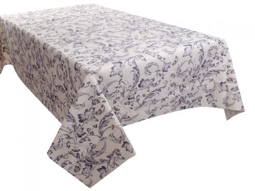 Скатертина водовідштовхувальна "Ornamental" сірий 140х140см