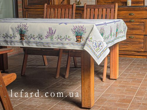 Скатертина гобелен "Lilac" 140х140см