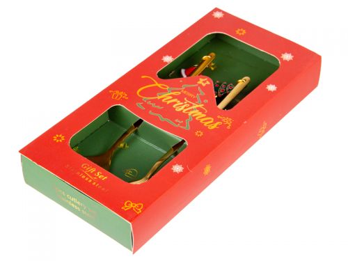 Столовий набір з 2-х предметів (ложка і виделка) 17,5 см (Нержавіюча сталь)