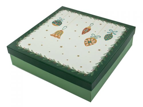 Набір тарілок "Green Christmas" 6 шт 27 см