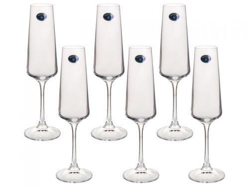 Набір келихів для шампанського "CORVUS" 160 мл 6шт