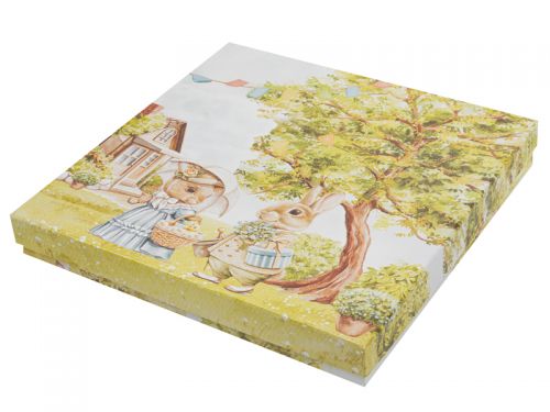 Блюдо для тістечок "Кроличі Історіі" 2-х ярусні, 26 см