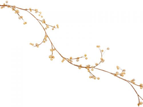 Гілка декоративна 150 см золото (пластик)