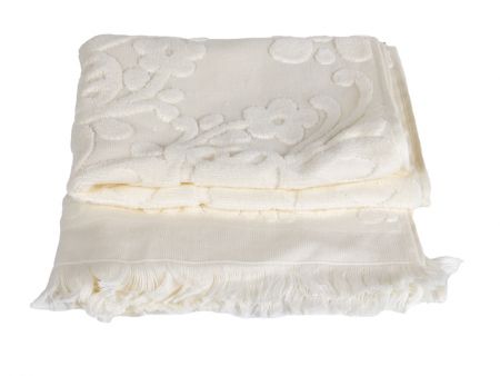 Рушник arya 50x90см молоко isabel soft