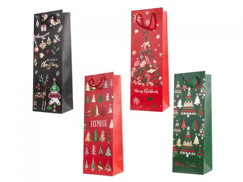 Подарунковий пакет 12х35х9 см (папір)