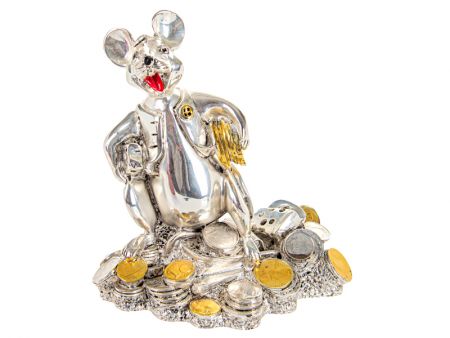 GOLD LINE Статуетка «Мишка» 14х15см.