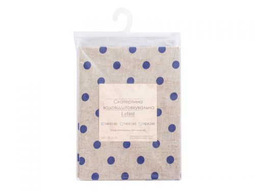 Скатертина водовідштовхувальна "MAX PUNTO AZUL" 140х180СМ