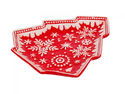 Блюдо "Snowflake" 23х20х2,5 см