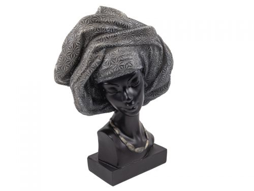 Фігурка декоративна «Африканська жінка» 27х15х38 см