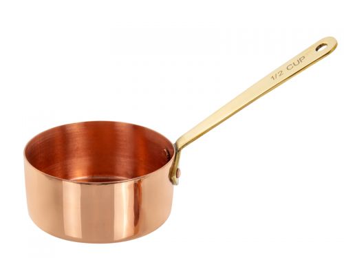 Набір мідних ложек 4 шт (30 мл., 60 мл., 90 мл., 180 мл.)