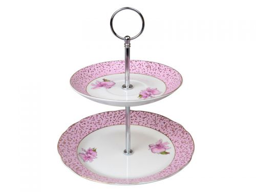 Блюдо 2-х ярусне , діам 16см, 21см