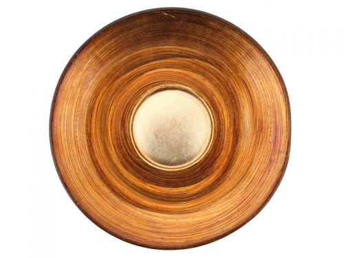 Тарілка кругла "Мареа" 16 см, золото