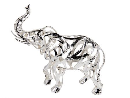 Статуетка «Слон» 23 см (метал)