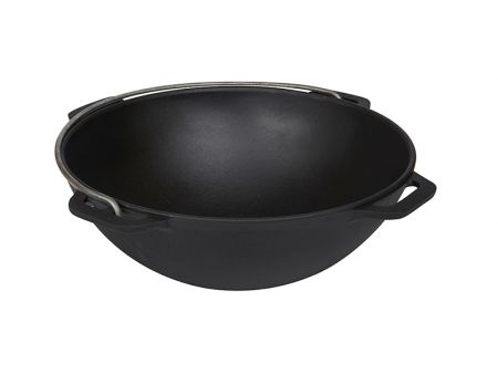 Казан азиатский чугунный 4 л без крышки