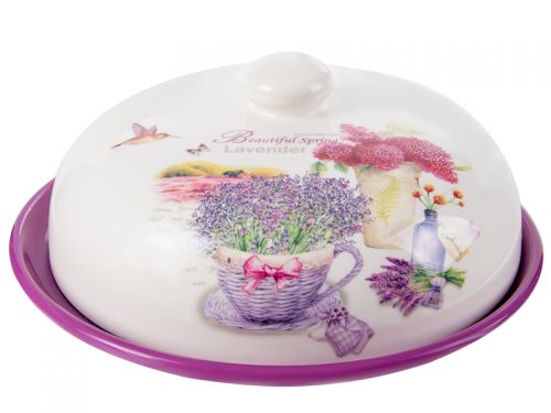 Блюдо з кришкою "Лаванда" 23см.